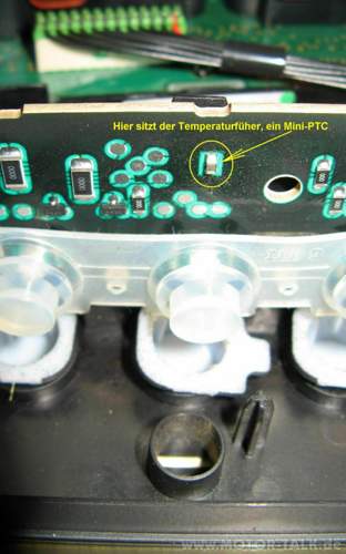 SMD-PTC Teperaturfühler bei der FL ECC