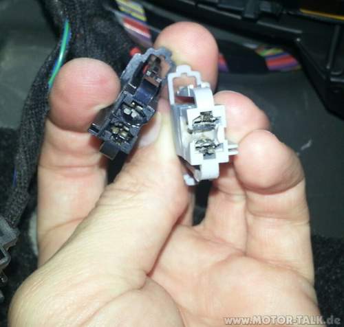 Der verschmorte Stecker