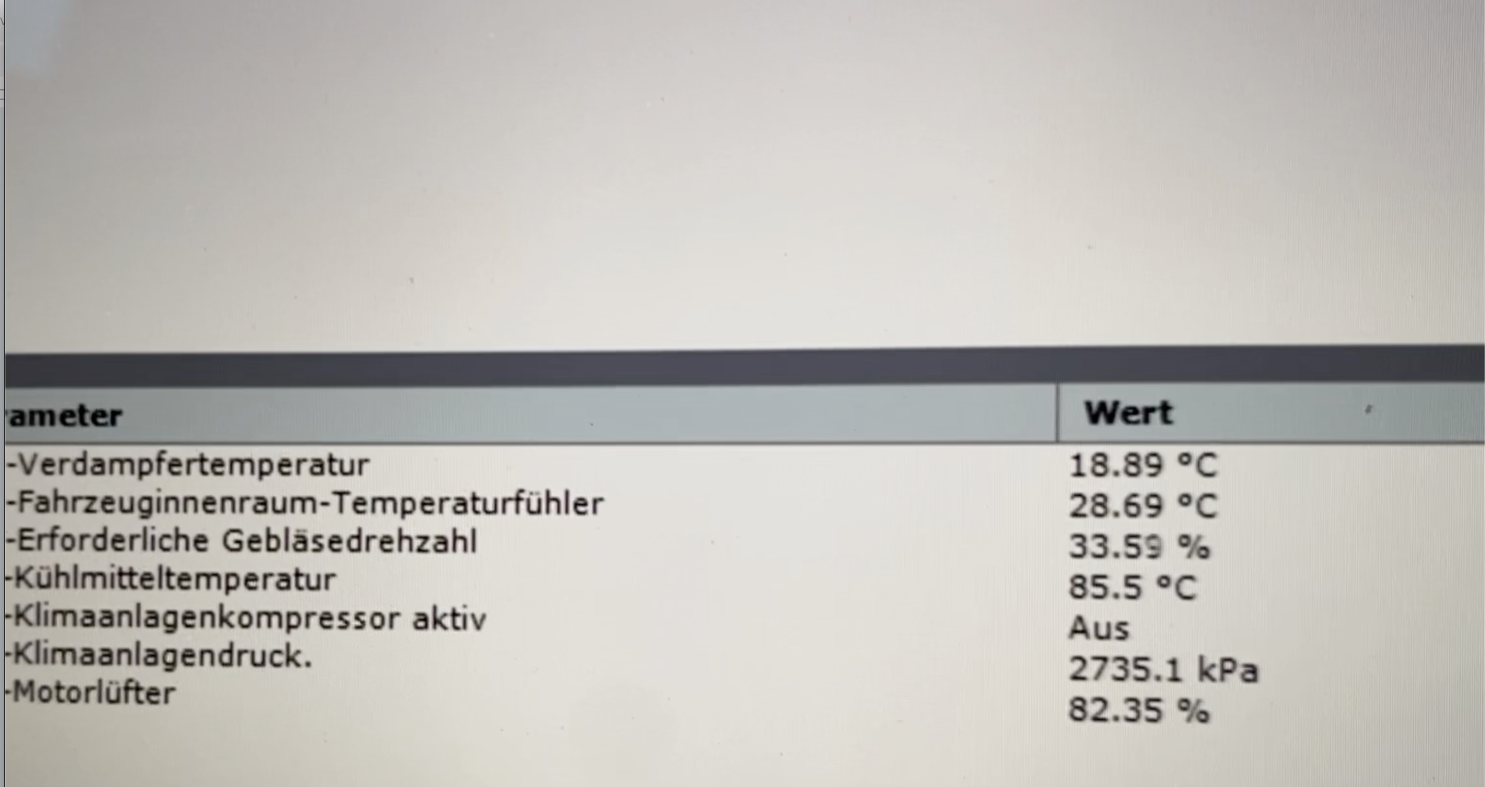 Klimaanlage läuft nicht mehr nach Neubefüllung