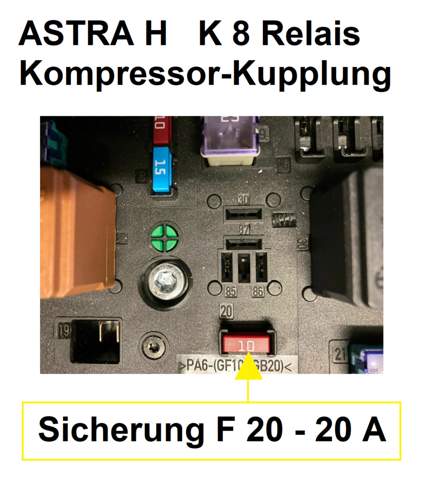 Klima-Sicherung FE 20