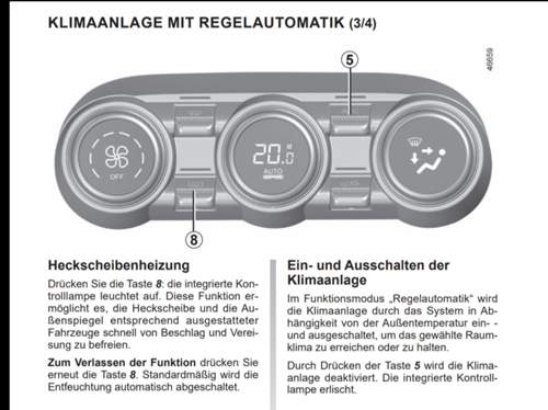 Automatik-Klima