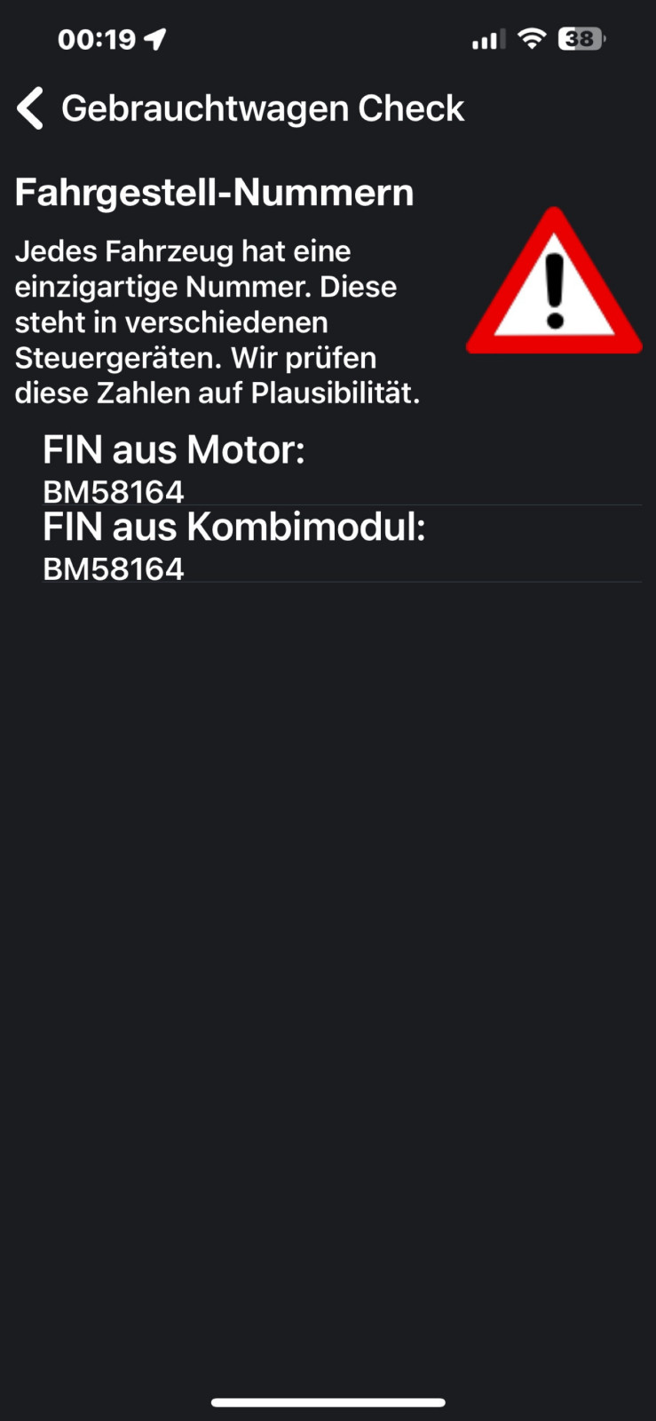 Km Manipulation entdeckt durch Carly App