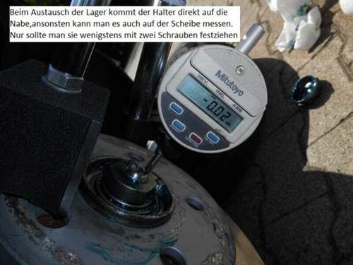 W204 Radlagerspiel