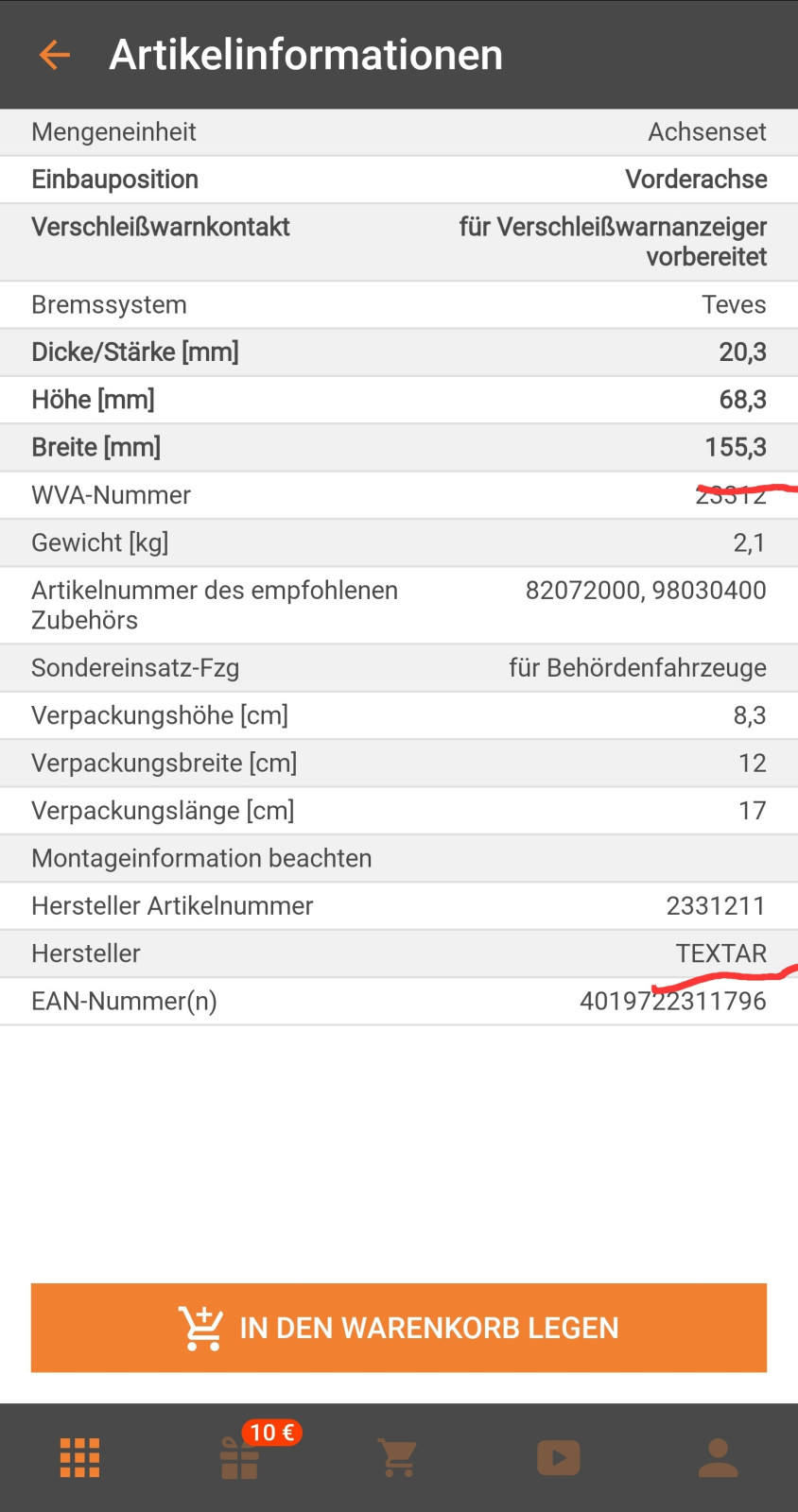 Knacken beim Bremsen