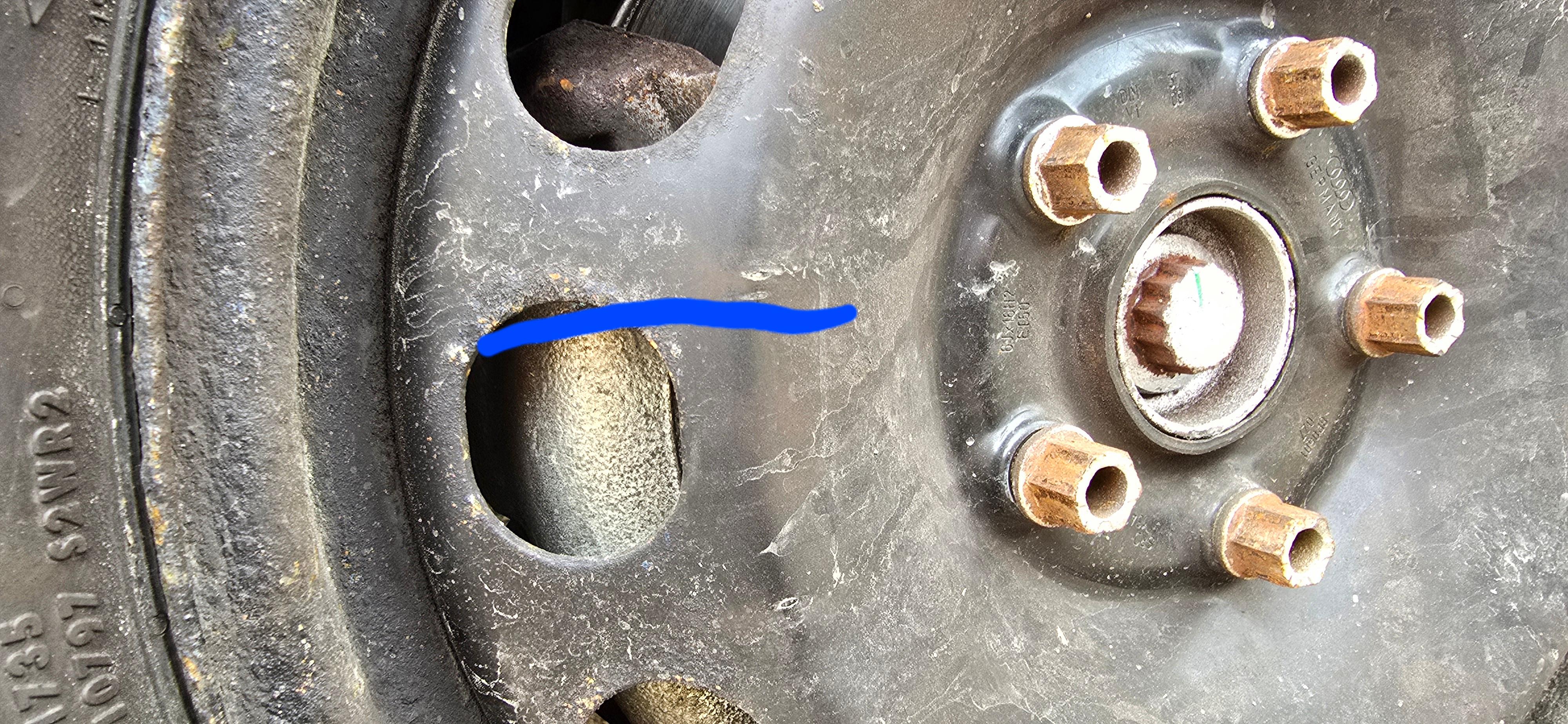 Knacken beim Rückwärtsfahren