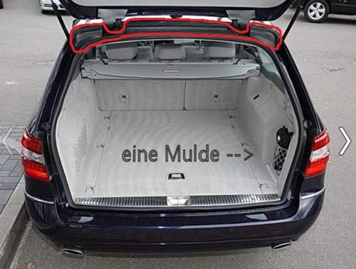 Rot markierte Abdeckung