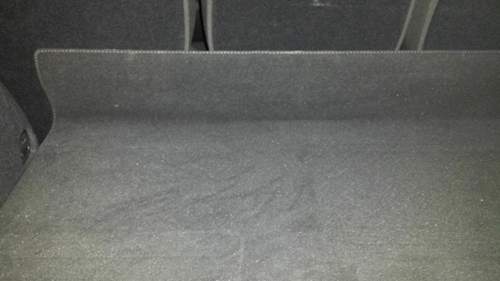 Hinten hoch geklappt