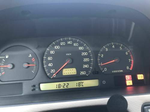 Volvo C70, Ausfall Kombiinstrument