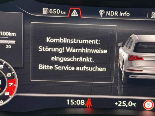 Kombiinstrument Störung 1