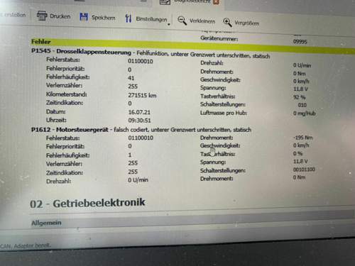 Fehlercode