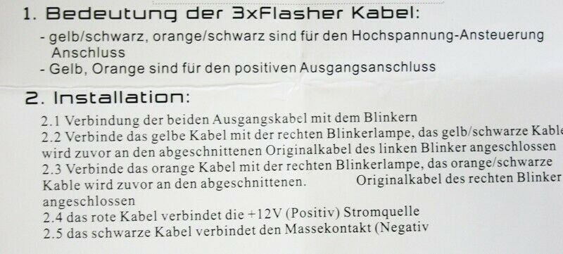 Komfortblinker Einbau Hilfe
