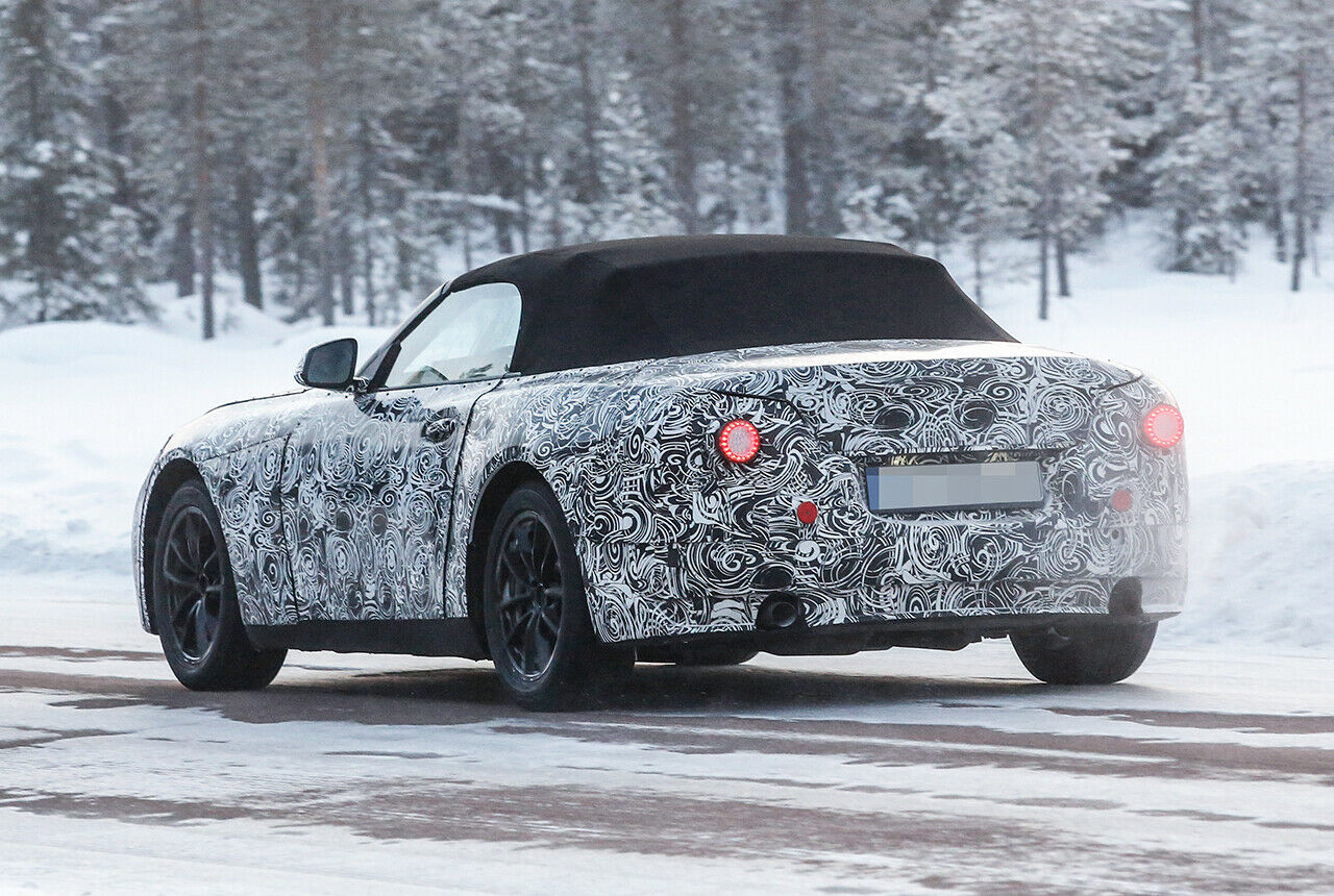 BMW schweigt - wie Toyota - zum neuen Sportmodell, das Anfang 2016 als Erlkönig gesichtet wurde