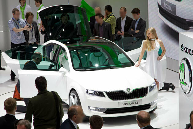 Skoda VisionD in Genf