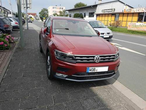 Testfahrzeug