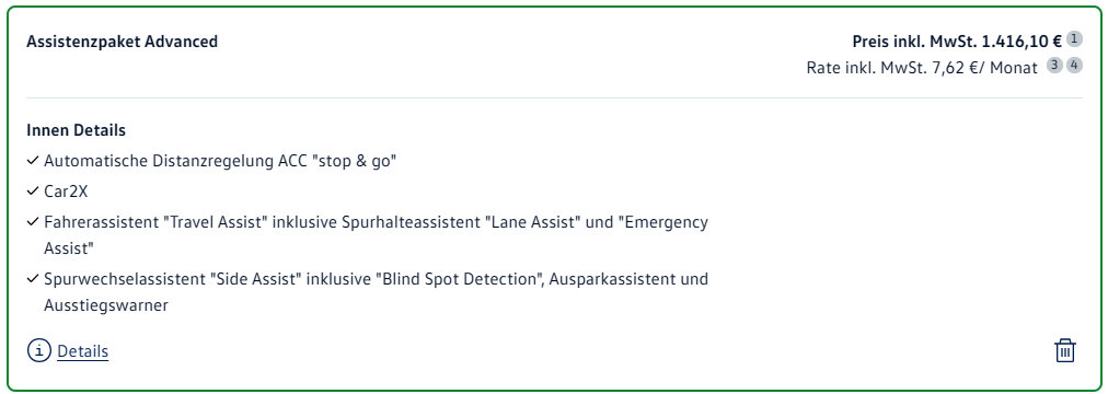 Konfiguration - Wir können uns nicht entscheiden