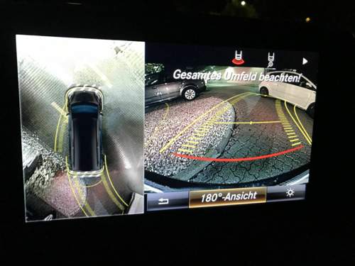 3D View Nacht Parkplatz