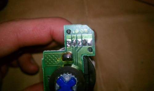 Stellmotor Platine
