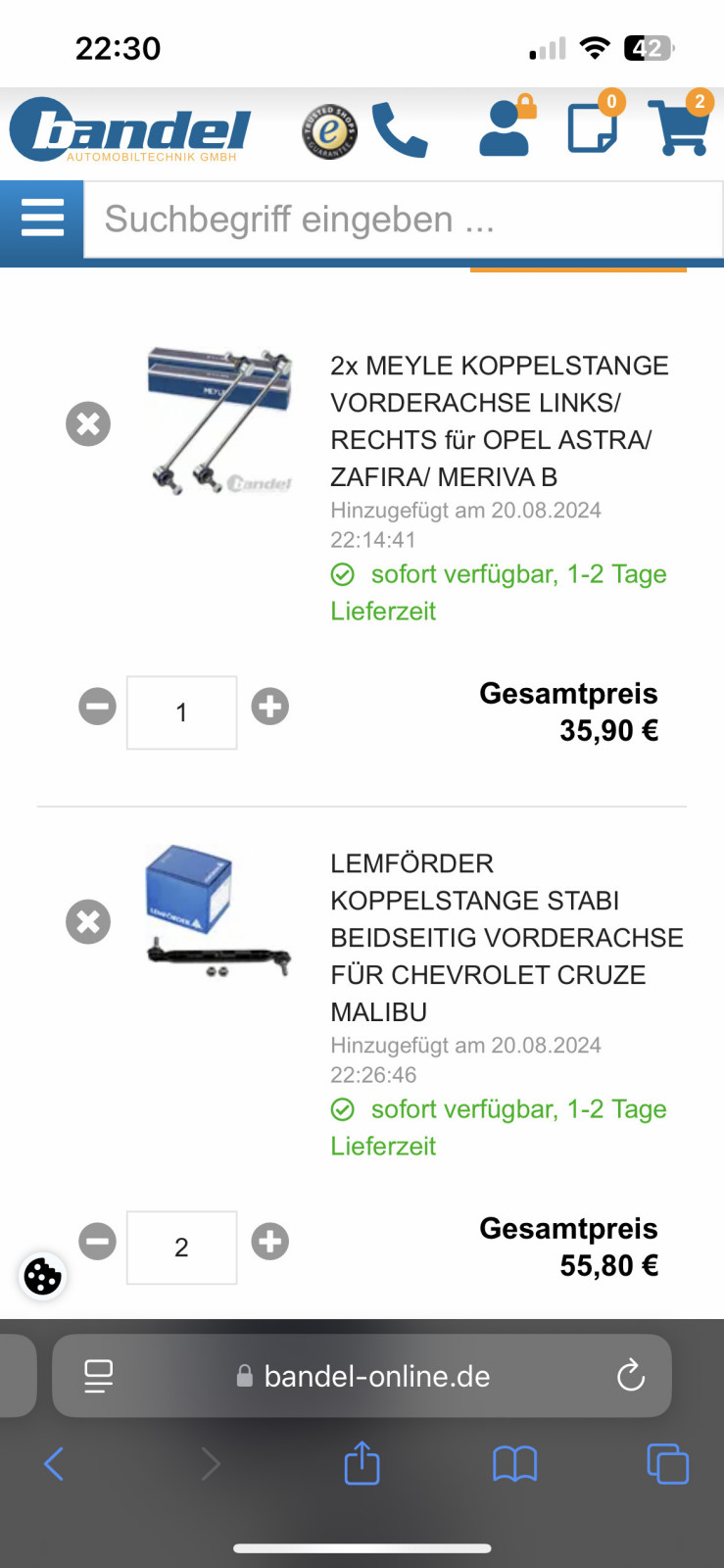 Koppelstange?