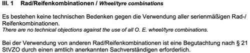 Gutachten Auszug