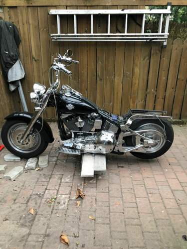 Fatboy-Umbau -Bobber