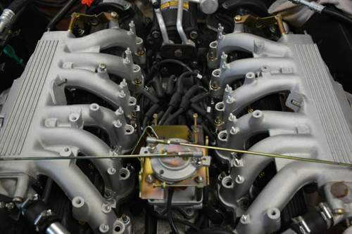 Ein schöner, sauberer Motor
