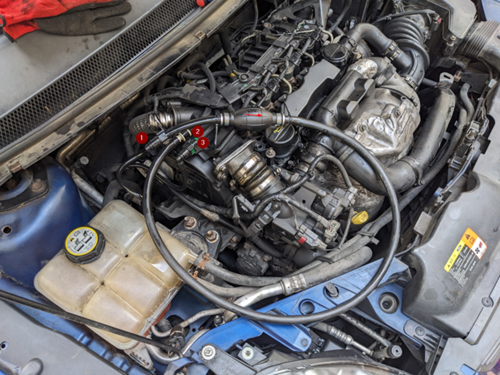 Motorraum