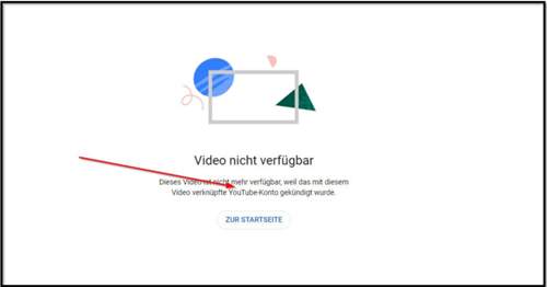 Youtube-Konto gekündigt?