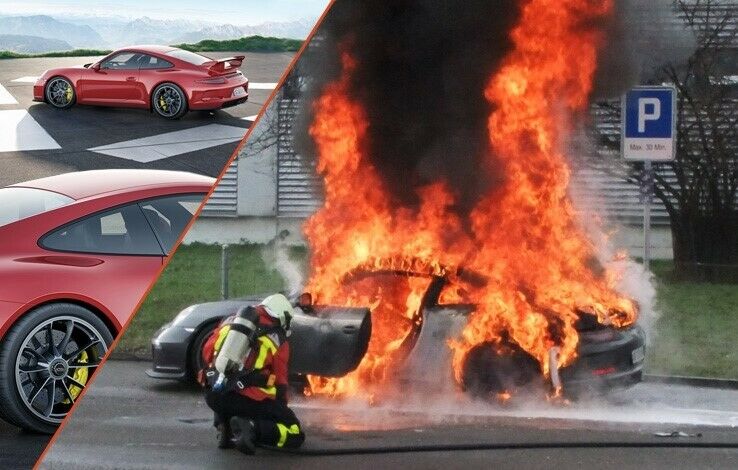Nach zwei Fahrzeugbränden rät Porsche, den aktuellen 911 GT3 stehen zu lassen. Alle ausgelieferten Fahrzeuge werden zurückgeholt