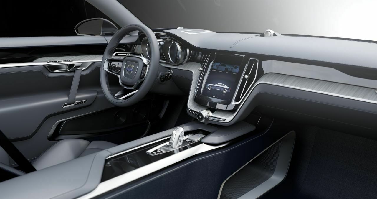 Volvo Concept Coupé: Klarer und futuristischer Arbeitsplatz für den Fahrer