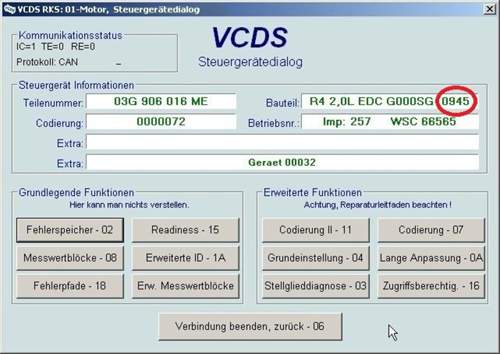 VCDS Beispielbild