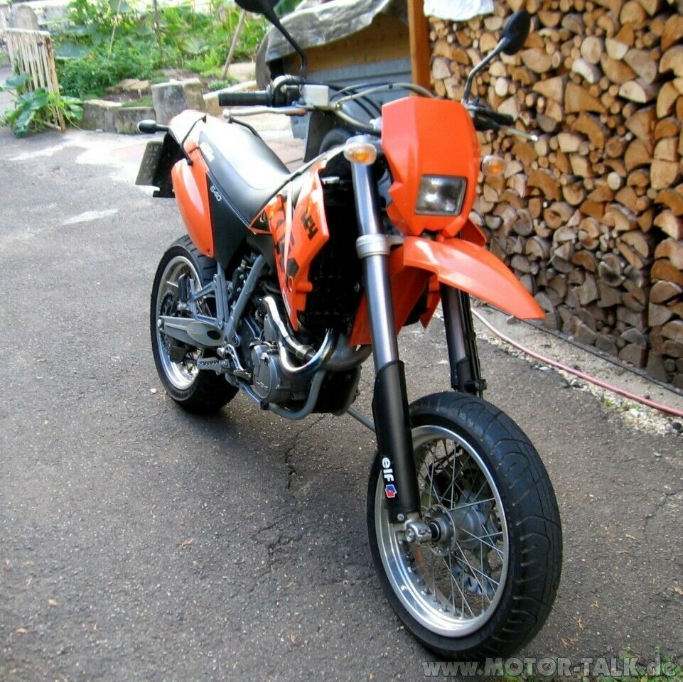 KTM 640 LC4/ Adventure KTM 4T-EGS Test