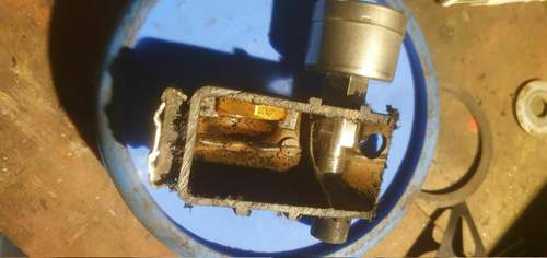 1/4 Zoll-Anschluss am Radiator.
