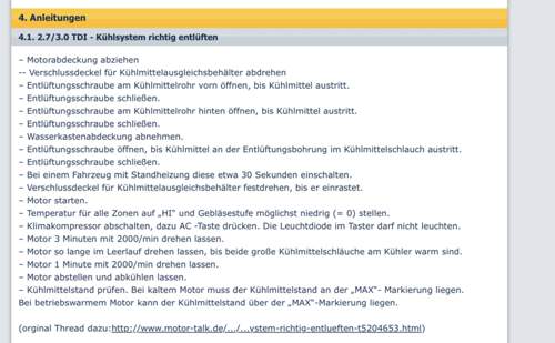 Top Anleitung laut Forum