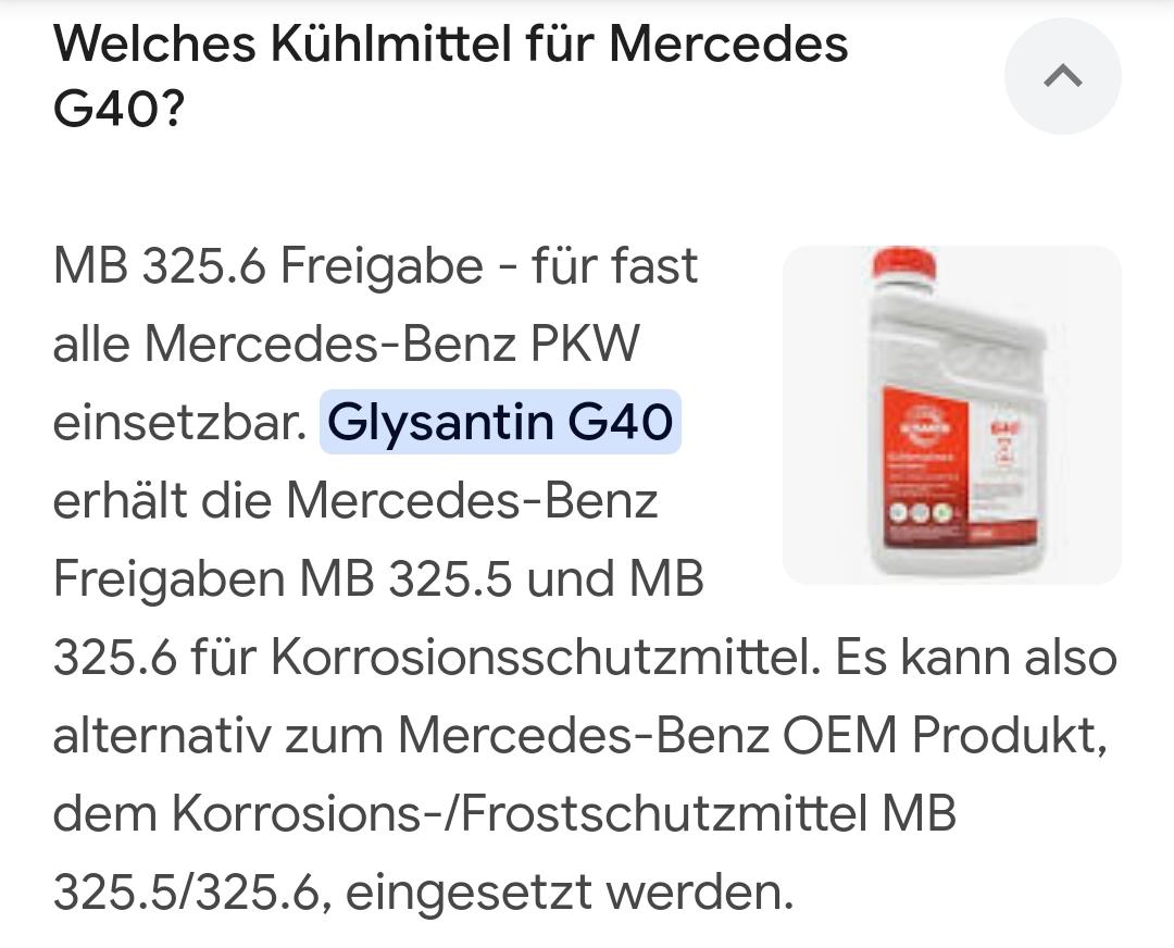 Kühlmittel Anzeige