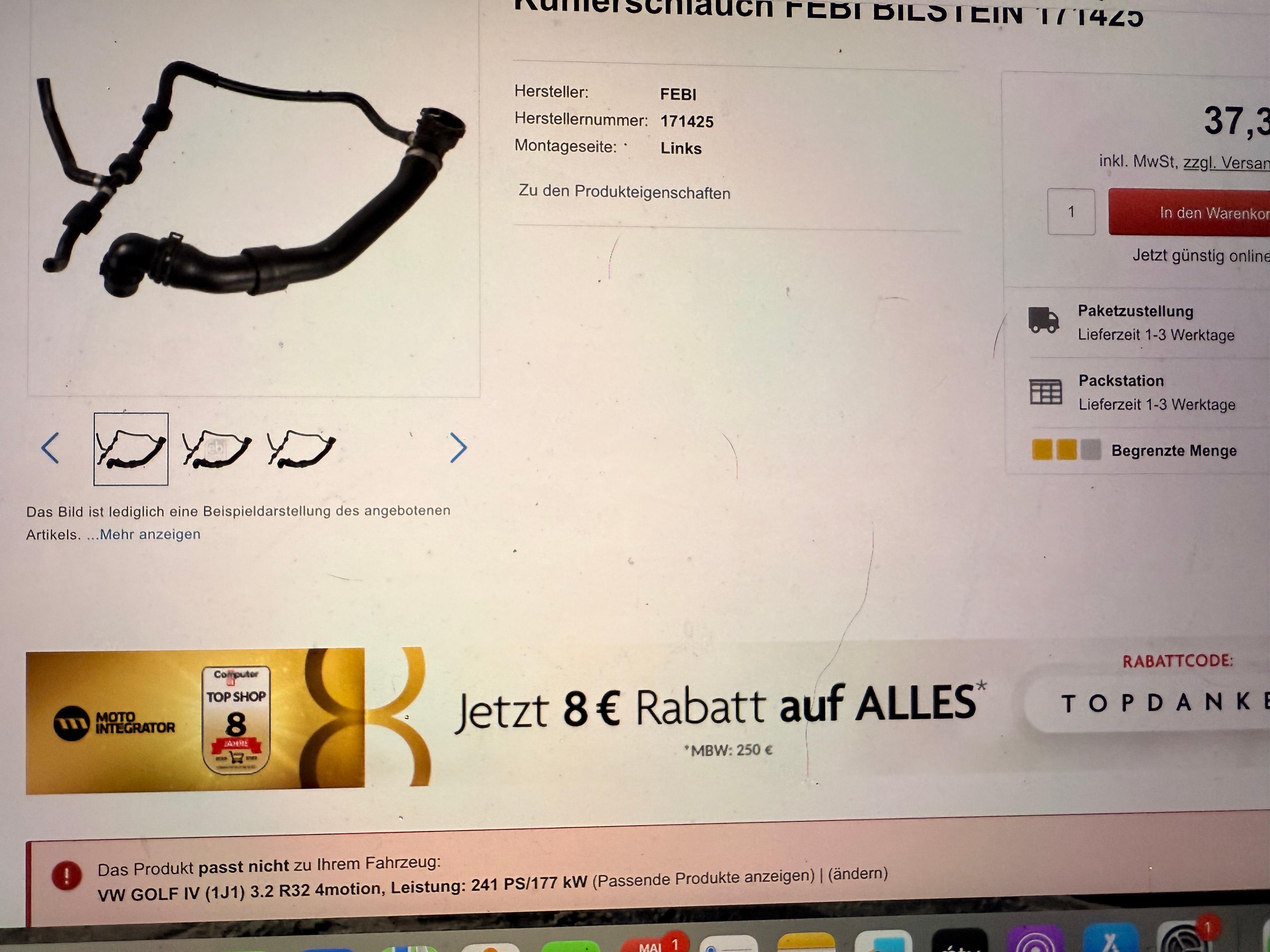Kühlmittelleitung