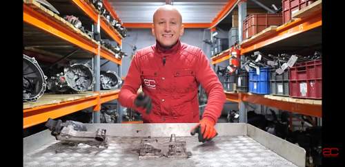 Auto Strong OM651 Ölkühler geschnitten