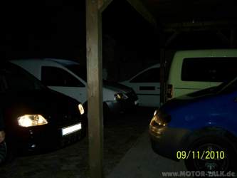 Caddytreffen im Hohen Norden bei Nacht