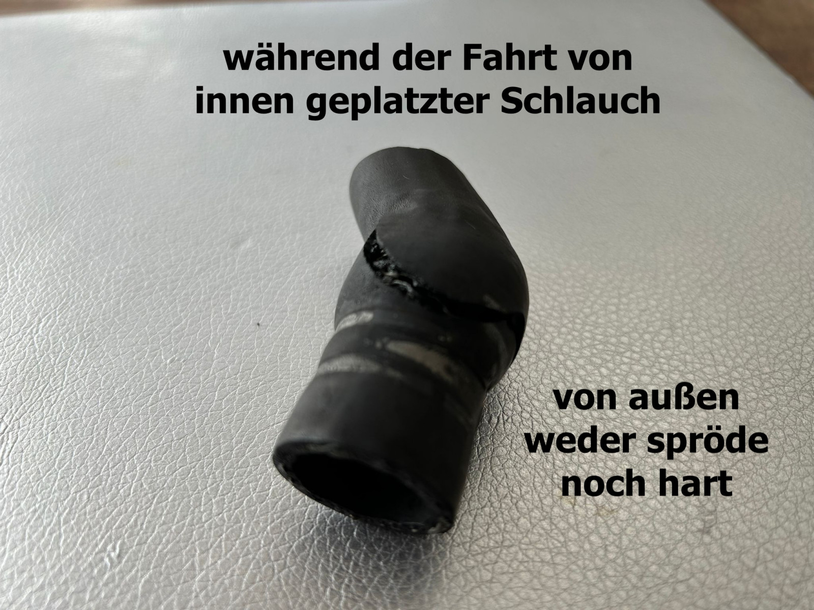 Kühlwasser und Heizungsschläuche