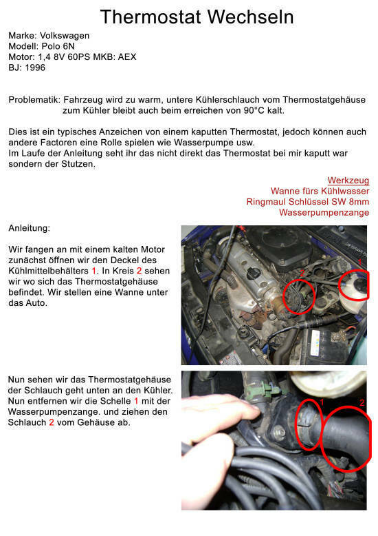 Kühlwasserverlust - brauche Hilfe