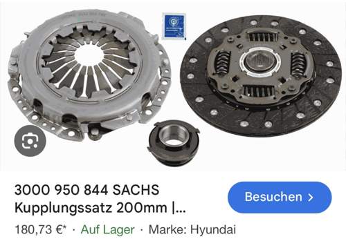 Kupplungssatz inkl. Ausrücklager