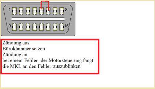 Obd-ausblinken