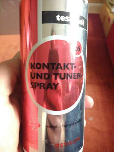 Kontaktspray Reiniger und Pflege