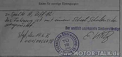 Eintragungen