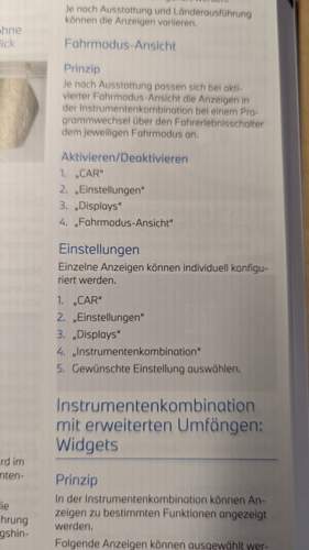 Einstellung