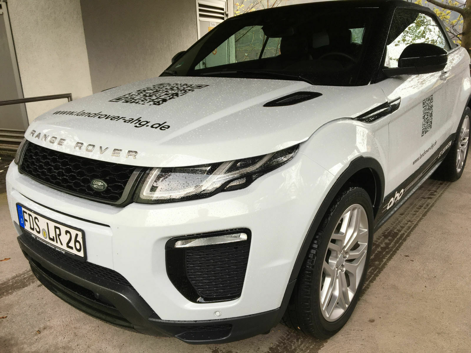 Kurzer Fahreindruck Range Rover Evoque Cabrio SD4 2017
