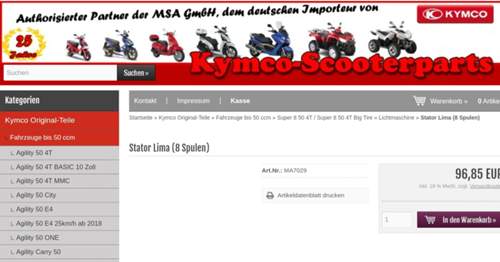 Stator (8 Spulen)
