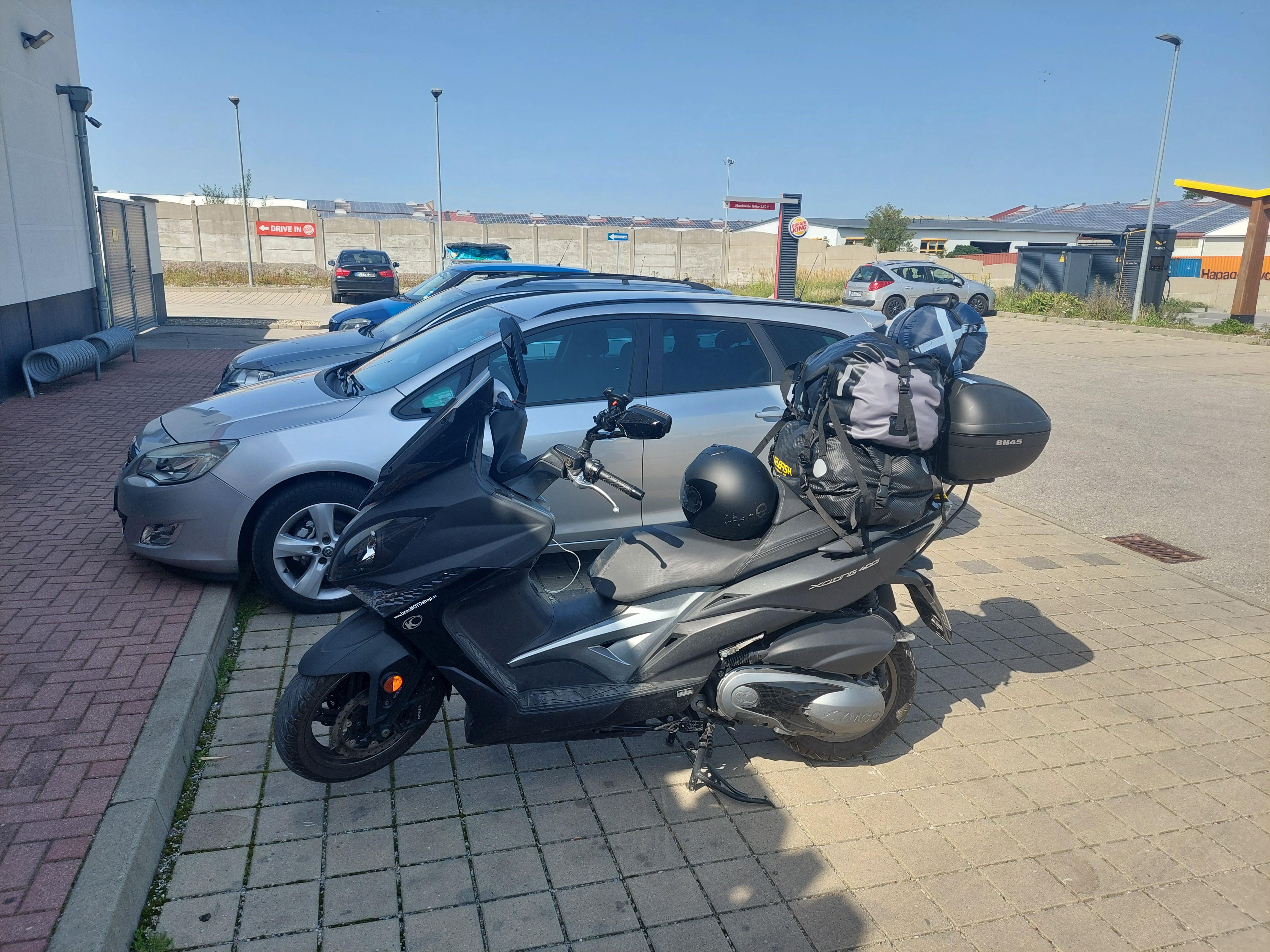 Kymco xciting 400i geht bei hoher last und Geschwindigkeit aus