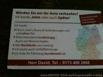 Wollen-auto-verkaufen