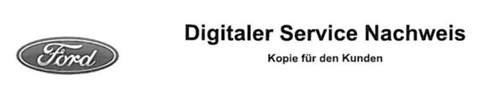 Digitaler Servicenachweis