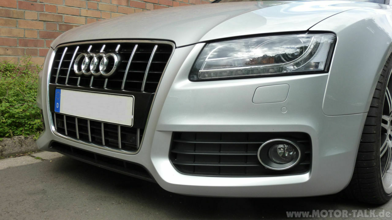 Lackierter Grill und S5 Spoilerschwert